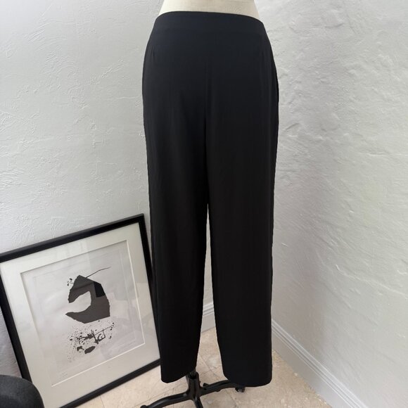 THE ROW The Barrie Virgin Wool black Drawstring pants L NWOT - Picture 16 of 16